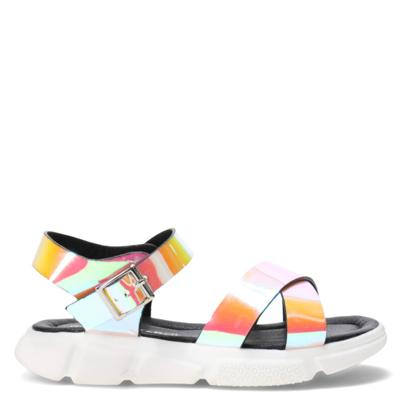 Sandalias de Niña Mini Miss Carol Trope Blanco Perla
