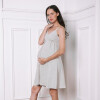 Camisón Maternal Rocío [CB7] Gris Melange