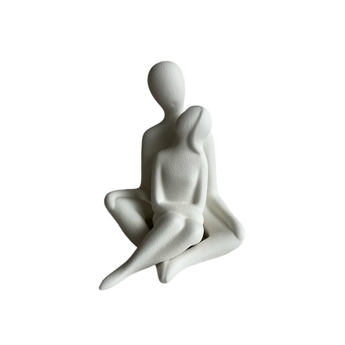 ADORNO PAREJA CERAMICA 21X22CM 