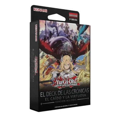 Yu-Gi-Oh! El Deck de Las Crónicas El Caído y La Virtuosa All-Foil