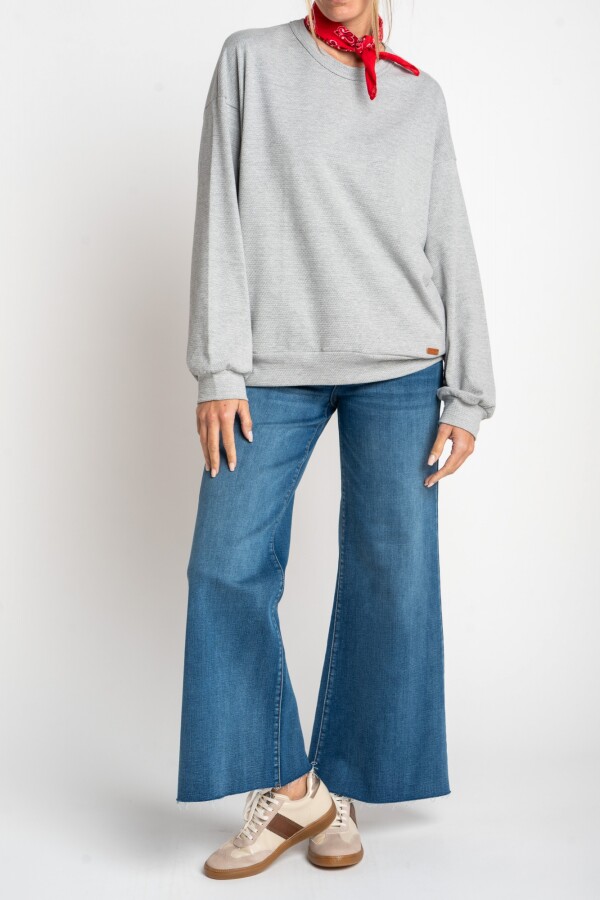 Sweater Gris Melange