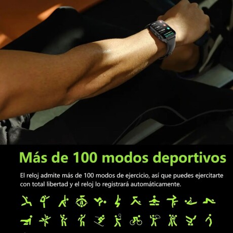 Reloj Inteligente Smartwatch Blackview R30 Max Plateado