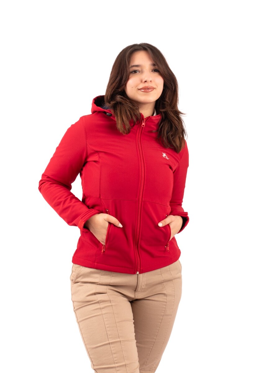 Campera de Neopreno Dama - Roja 