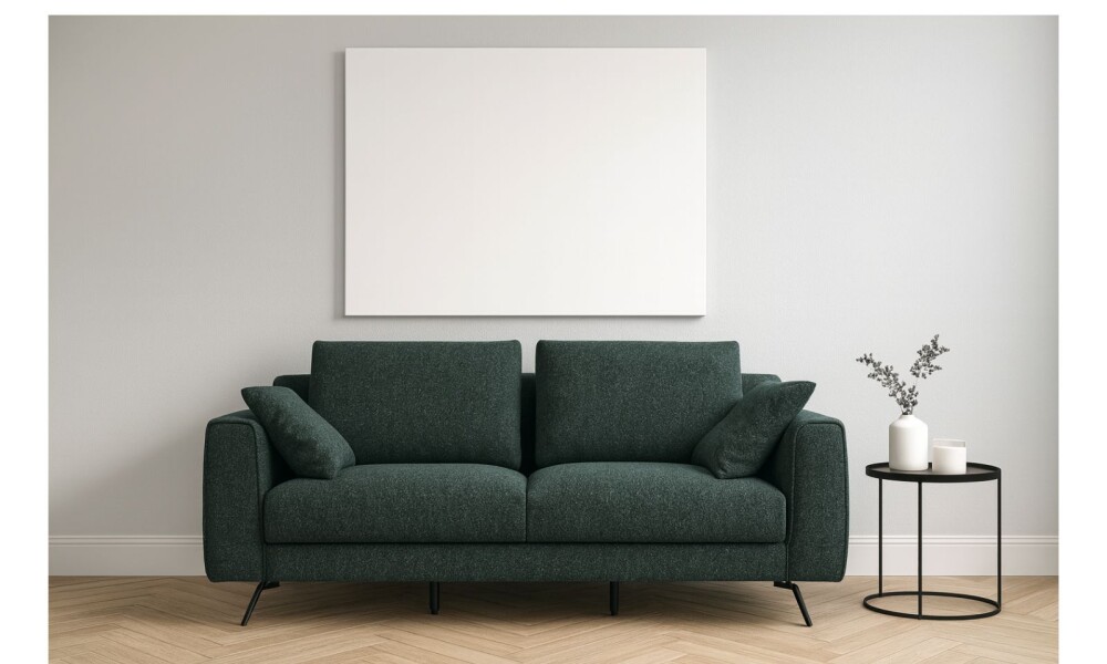 Sofa 3 cps MAGNUS Verde Oscuro