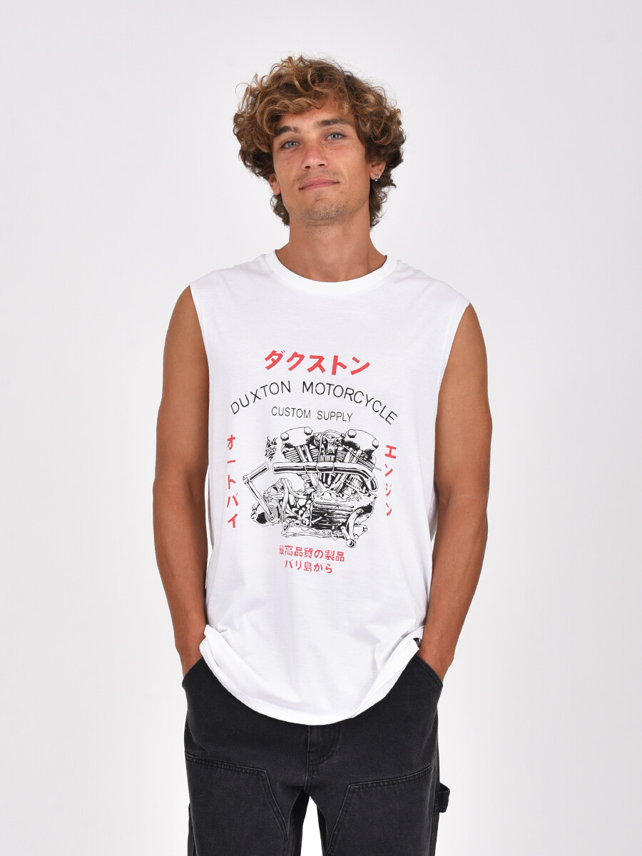 MUSCULOSA CALIFORNIA - BLANCO 