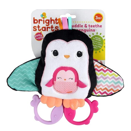 Peluche Sensorial Pinguino Didáctico Bright Starts 10813K 001