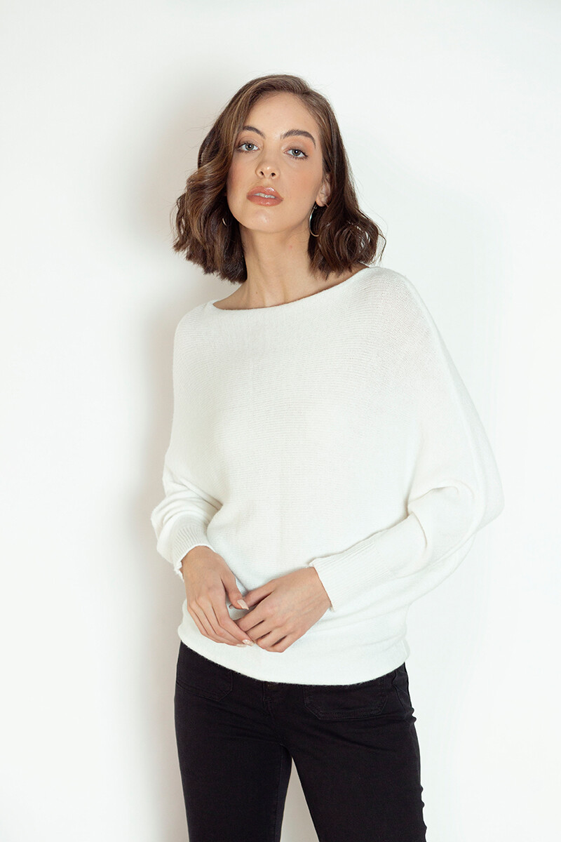 Sweater Valencia - Blanco 