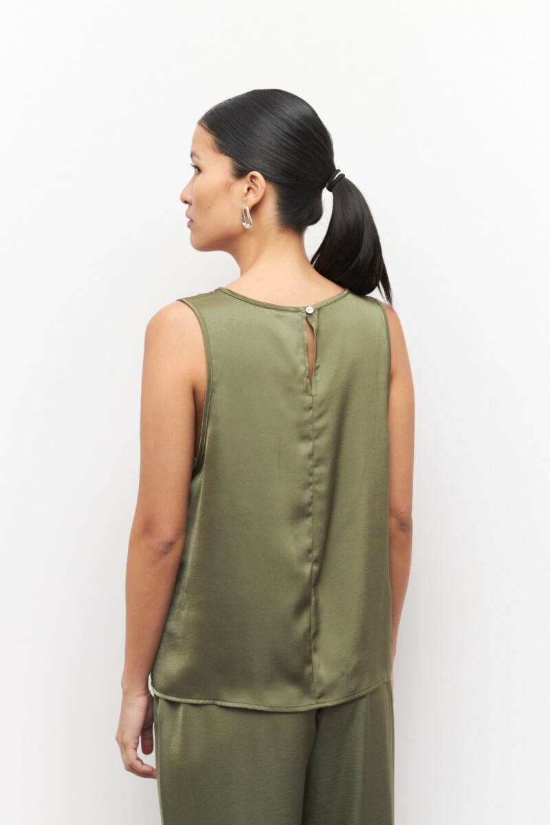 TOP HARLOW Verde Musgo