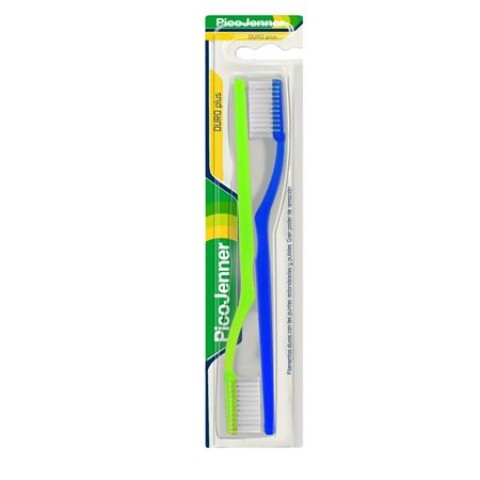 Pack x2 Cepillo dental Pico Jenner Duro Plus