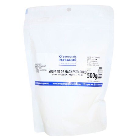 Sulfato de magnesio 500 g