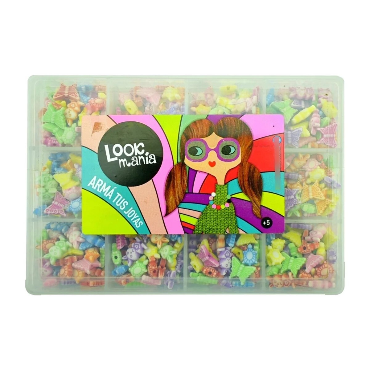 Kit para Crear Pulseras Caja con 12 Divisiones LOOK05 