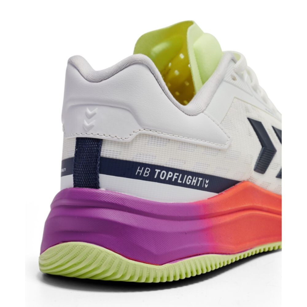 CALZADO DE HANDBALL TOPFLIGHT PRO BLANCO VIOLETA