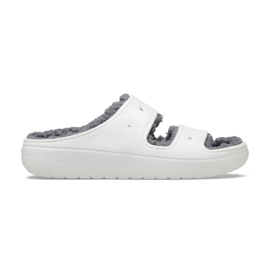 Sandalias Crocs Classic Cozzzy Sandal - Unisex White