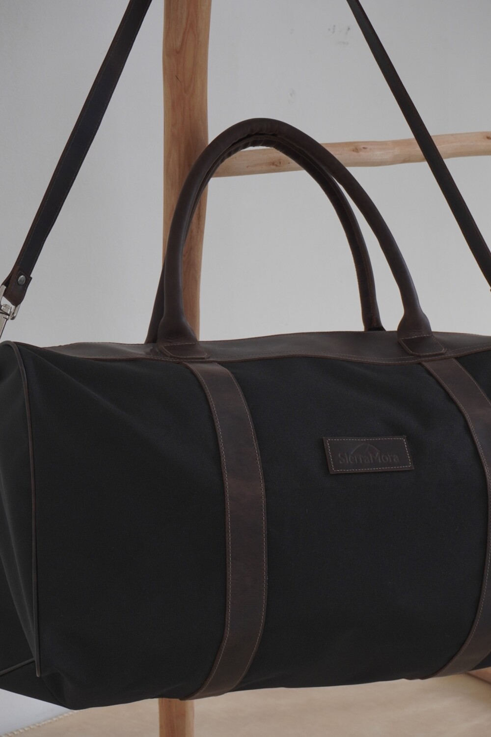 Bolso Sport XL Chocolate / Negro
