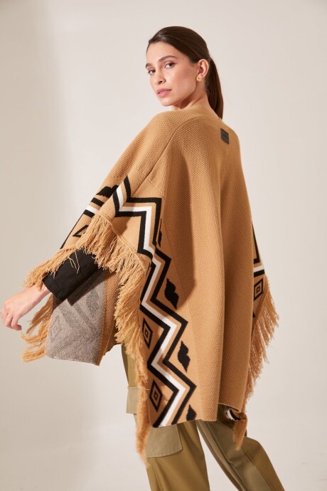 PONCHO RHAPSODY CAMEL