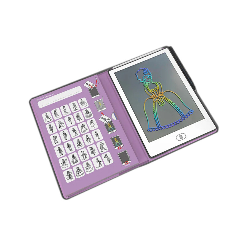 Tablet de dibujo LDC Kidydraw Kidywolf Princesas Tablet de dibujo LDC Kidydraw Kidywolf Princesas
