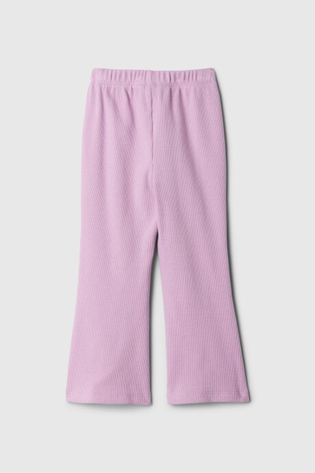 Calza Rib Flare Toddler Niña Lavender Mist 16-3307T