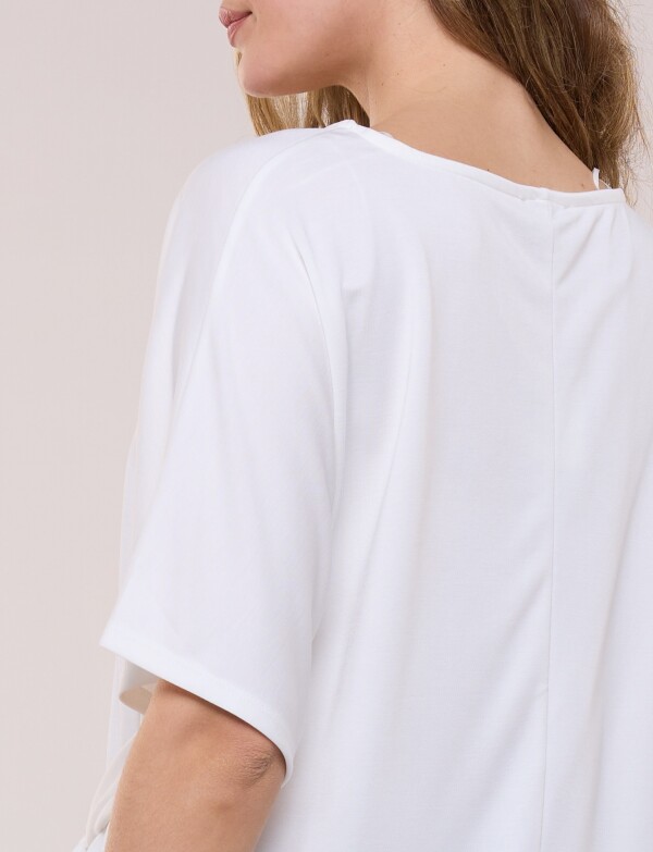 Remera Lazo Lateral CRUDO
