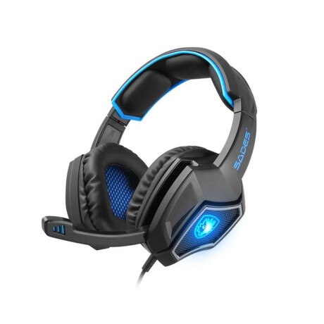 Auriculares Gamer Sades Spirit Azul Auriculares Gamer Sades Spirit Azul