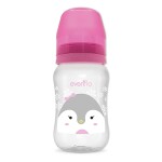 EVENFLO BIBERON FOREST 9 OZ ROSA única