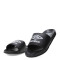Chanclas Infantiles Umbro Locker Room Negro - Blanco