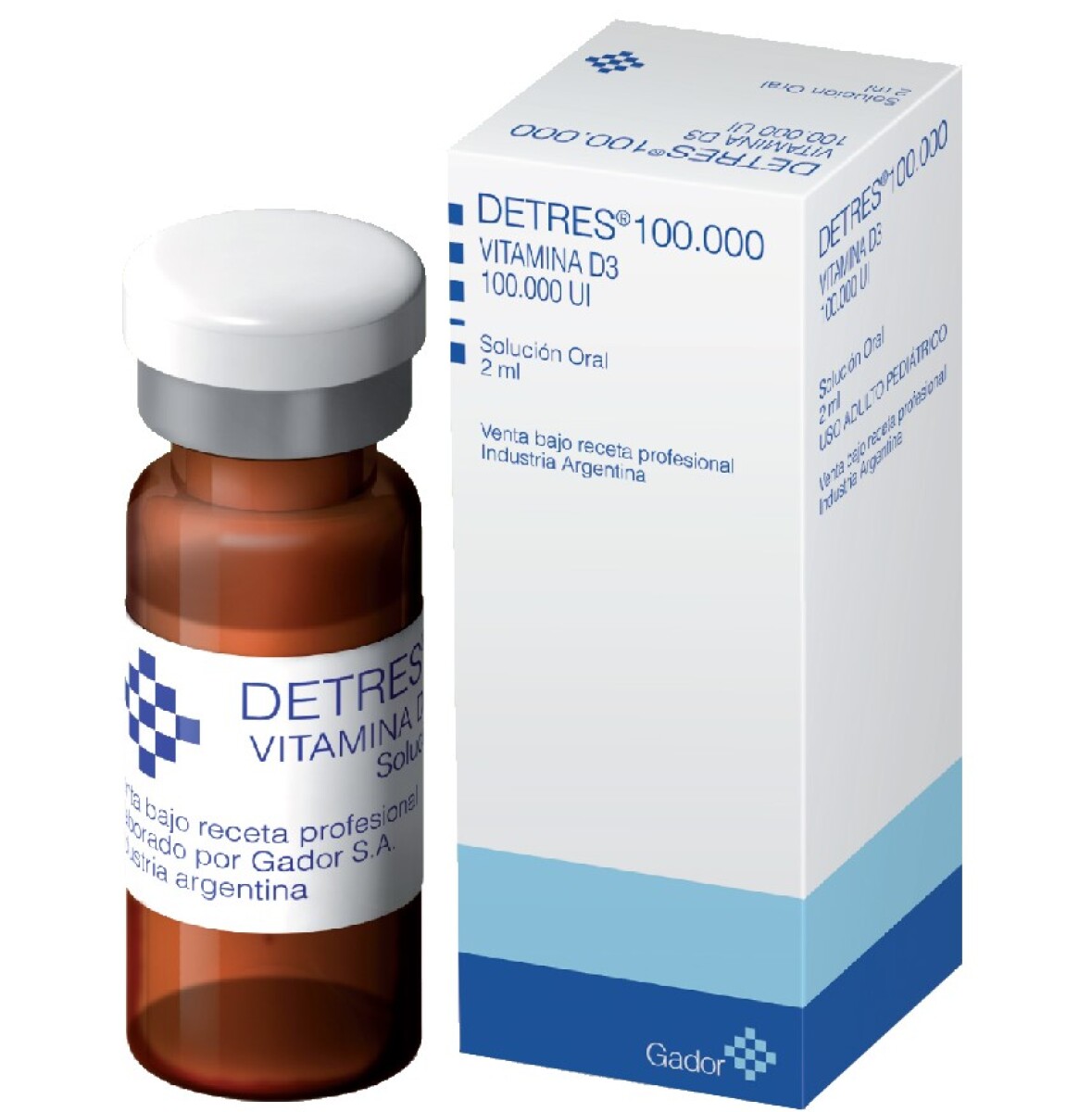 Detres 100000UI Solución 2ml 