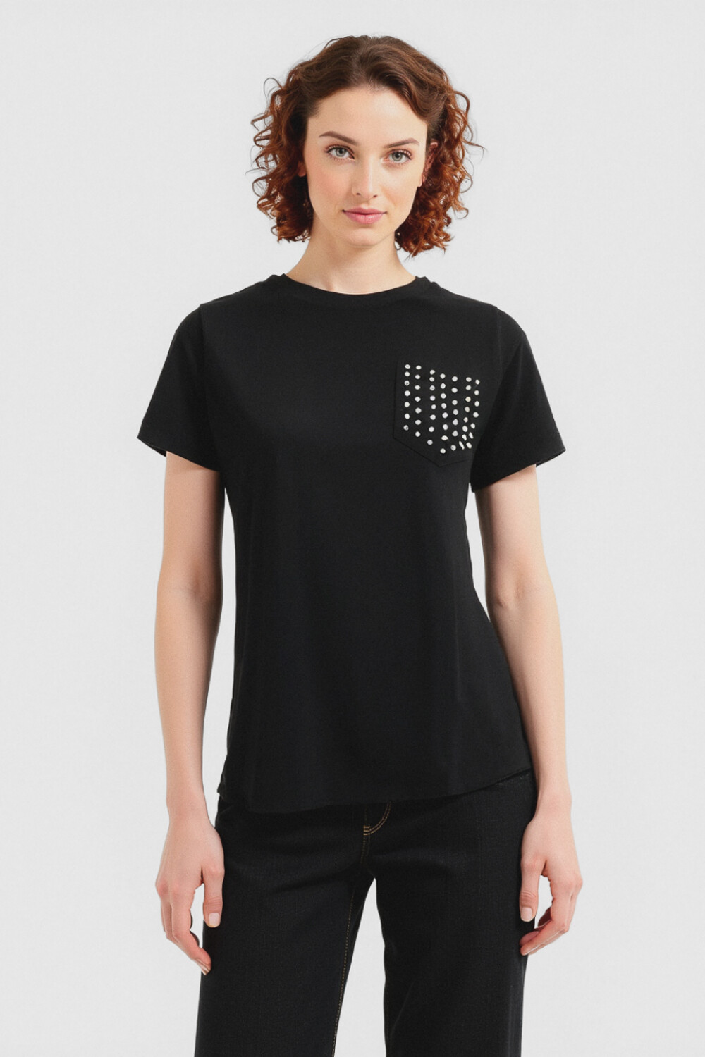Remera Delian Negro