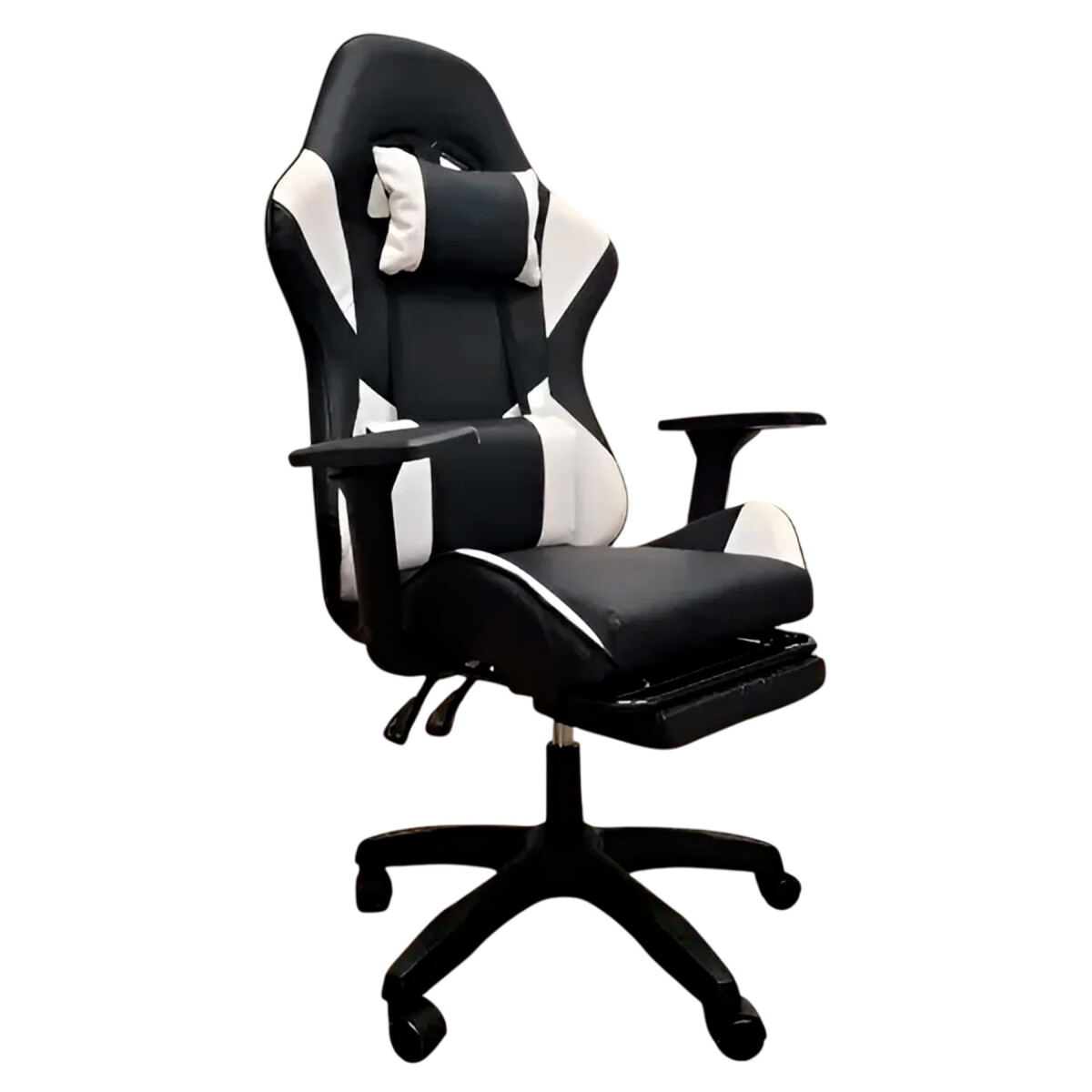 Silla Gamer Reclinable Reforzada Apoyapies Comoda Premium Ax 