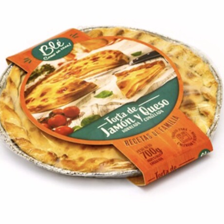 TARTA JAMÓN Y QUESO 700G TARTA JAMÓN Y QUESO 700G