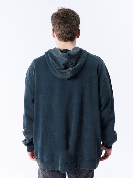 Canguro deportivo oversize Verde Petróleo