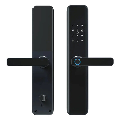 Cerradura Smart Tuya Y1818 Huella Tag Codigo Wifi TUYA SMART CERRADURA WIFI Y1818 PL
