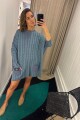 Sweater Oceano Verde Lila