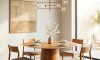 Mesa de comedor Zara 1.35 - Línea Manhattan Marrón