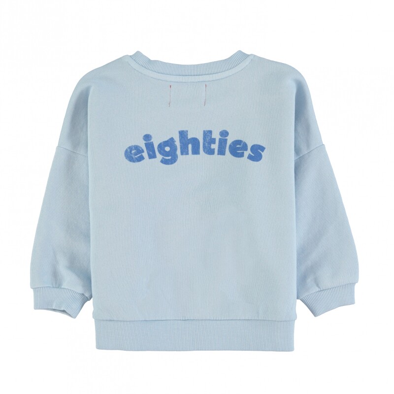 SS25.FLP2505B Buzo Niños Manga Larga Celeste Eighties Piupiuchick - 18 Meses