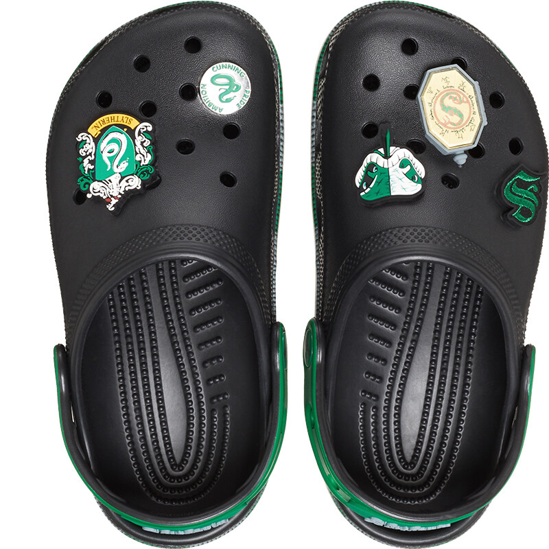 Classic Clog Harry Potter Slytherin Negro