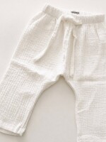 Pantalon Baby Muselina Blanco Pantalon Baby Muselina Blanco