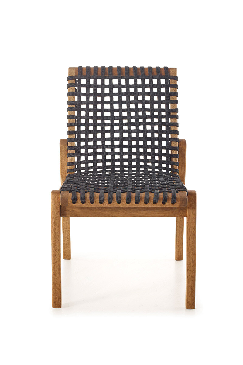 TRACO SILLA SILLA TRACO CUERDA NEGRA 56x62x85CM JATOBA