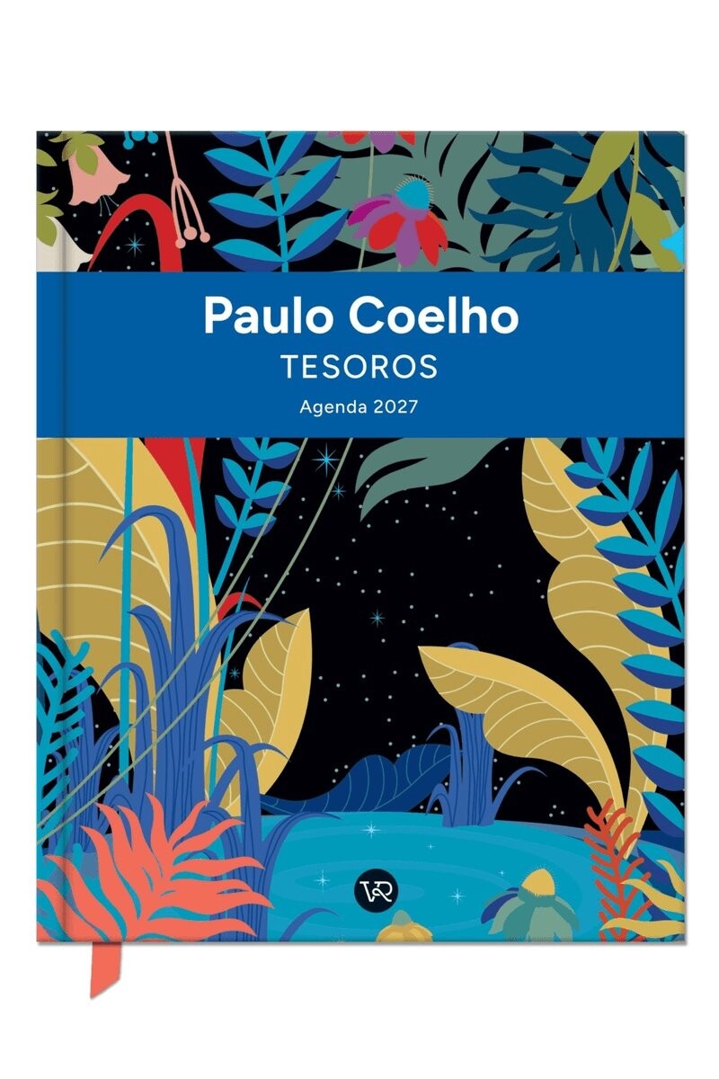 AGENDA PAULO COELHO 2027 TESOROS TAPA DURA AZUL 