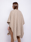 PONCHO EGAÑA Beige