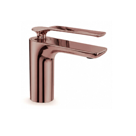 LAVATORIO BAJO MONOCOMANDO ROSE GOLD INCL VALV BRILLO MODENA BRONCE-ROSE GOLD