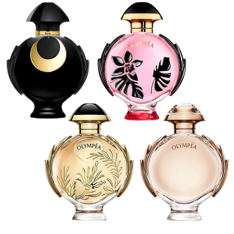 Set Perfume Paco Rabanne Olimpea + Absolu + Flora + Solar EDP 80ml Para Mujer Set Perfume Paco Rabanne Olimpea + Absolu + Flora + Solar EDP 80ml Para Mujer