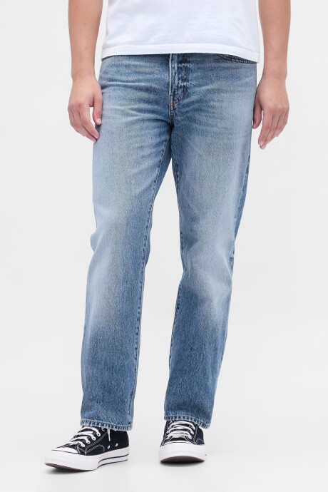 Jean Straight Relaxed Hombre Light Wash