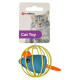 JUGUETE PARA GATOS FLAMINGO RATÓN EN PELOTA 6CM JUGUETE PARA GATOS FLAMINGO RATÓN EN PELOTA 6CM