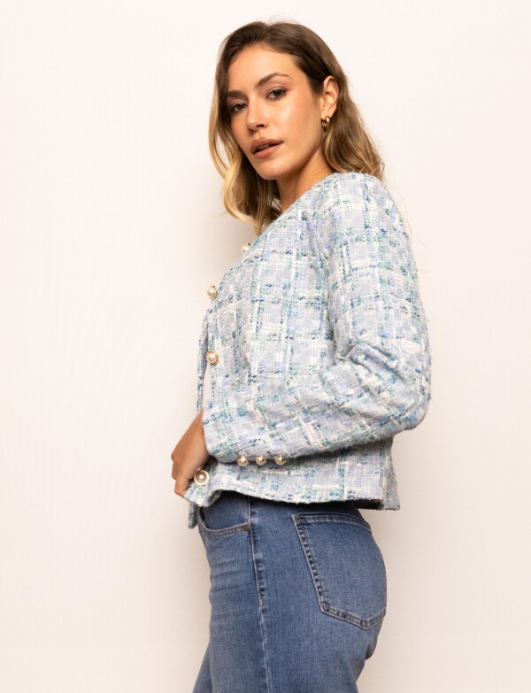 Chaqueta Tweed CELESTE/MULTI