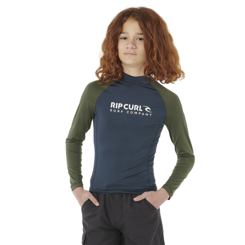 Lycra Rip Curl Shock Upf Niño - Verde Lycra Rip Curl Shock Upf Niño - Verde