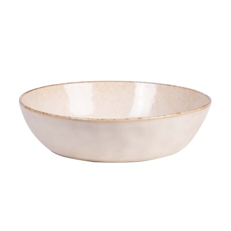 BOWL 20CM DIANA CERAMICA NATURAL-BEIGE CREMA