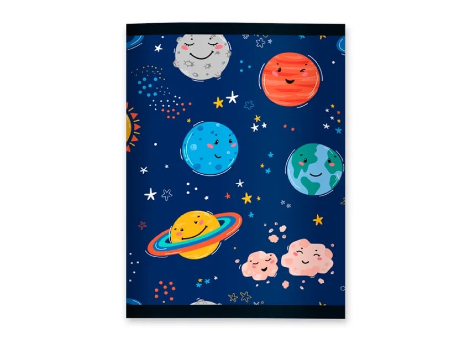 Cuaderno Campus 48 Hojas Liso - Sistema Solar 