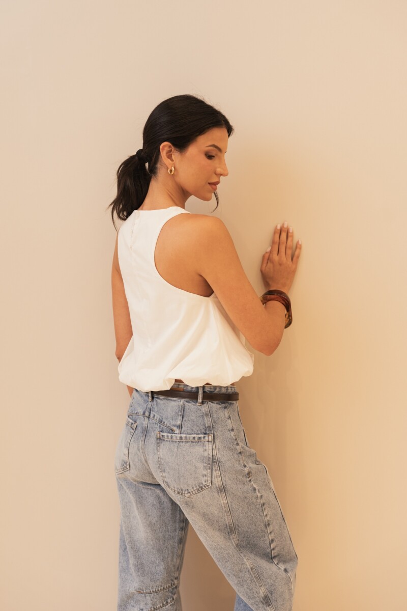 BLUSA AGNES OFF WHITE BLUSA AGNES OFF WHITE