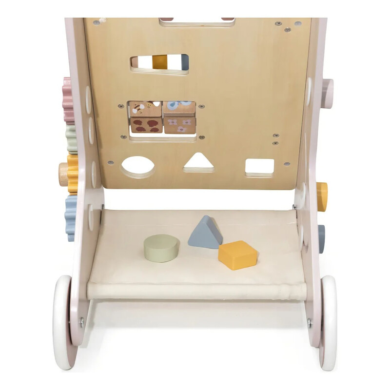 Caminador Madera Multifunción Rosa Polar B Caminador Madera Multifunción Rosa Polar B