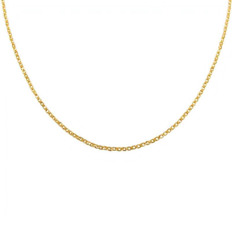 Cadena rombo - Oro bajo - Sin Piedra - CD8085 sinpiedra
